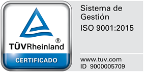 TÜV ISO 9001:2015 Certified